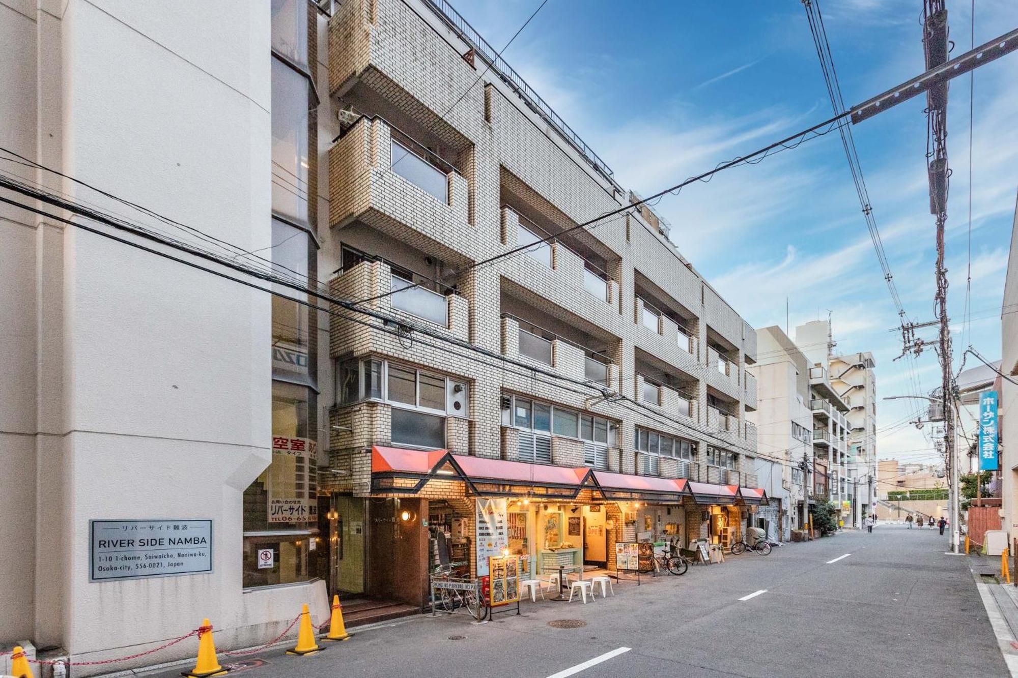 River Side Namba 501 Apartment Osaka Exterior foto